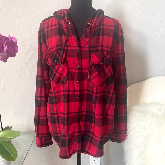 Garage Flannel Hoodie - Picture 2 of 8